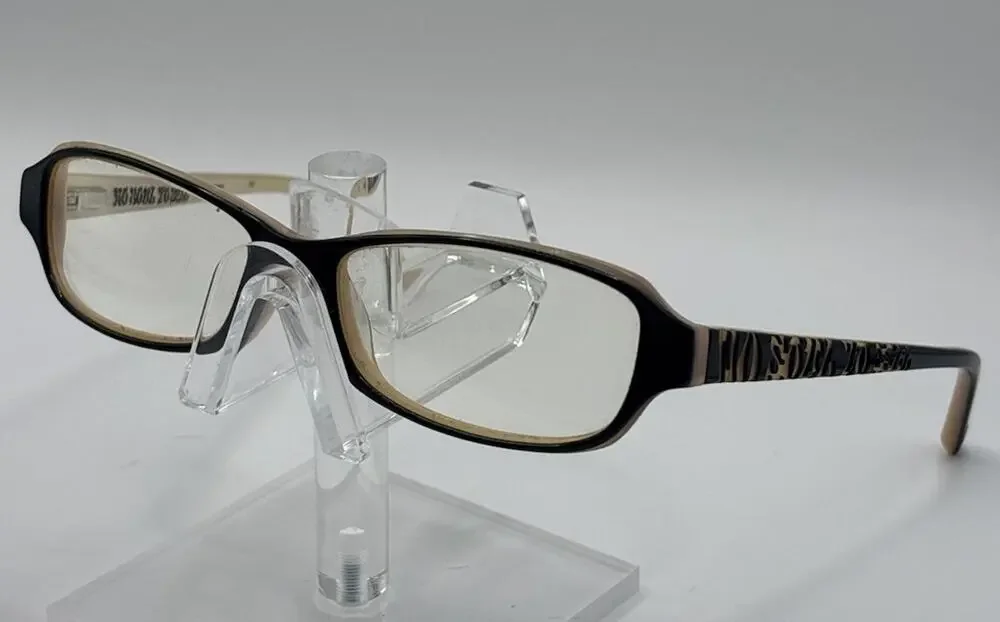 Converse Eyeglasses Black Pink Rectangular Frames No Size To See 135